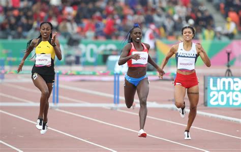 Lima 2019 Semifinal De La Prueba 400 Metros Con Vallas Femenino