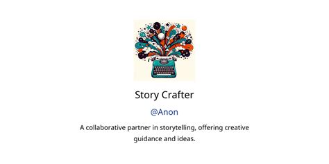 Story Crafter GPTs Features And Functions Examples And Prompts GPT Store