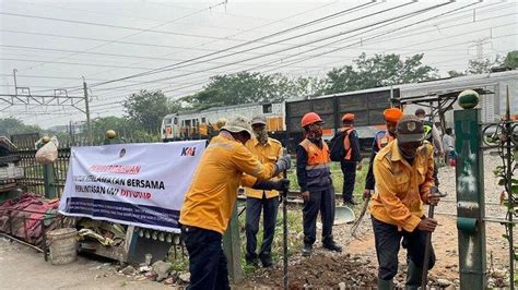 PT KAI Tutup Enam Perlintasan Kereta Api Liar Guna Keselamatan