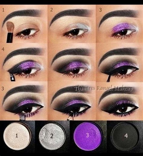 Purple Smokey Eye Makeup Tutorial Makeup Vidalondon