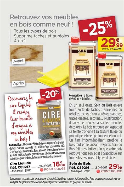 Promo Soin Du Bois Chez Teleshopping Icatalogue Fr