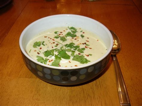 Cream Of Cilantro Soup Recipe