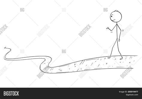 Cartoon Stick Drawing Image Photo Free Trial Bigstock