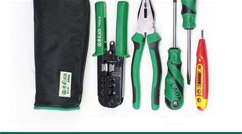 LAOA 8/9PCS Multifunction Household Tool Set Networking Pliers ...