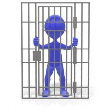 Jail Bars Broken | Great PowerPoint ClipArt for Presentations - PresenterMedia.com