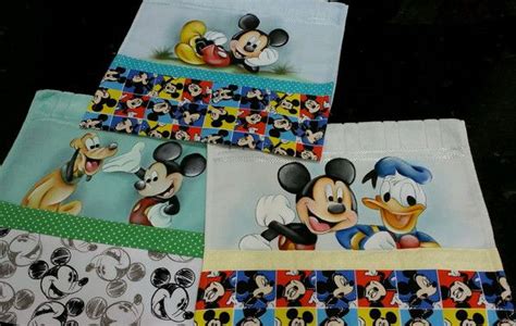 Kit De Toalhas Turma Do Mickey No Elo Eudilaine Mimos Da D D Ee