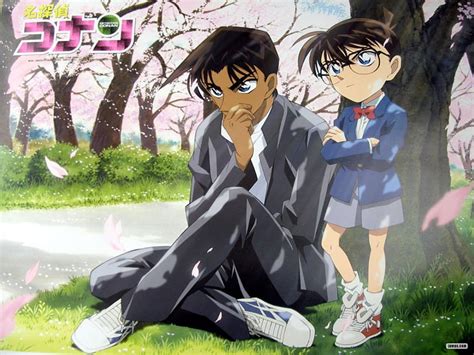 Hattori And Conan Conan Edogawa Conan Hattori Heiji Detective Conan