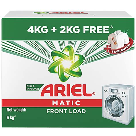 Buy Ariel Detergent Washing Powder Matic Front Load Kg Online At Best