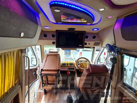 Tempo Traveller Rental In Chennai Tariff Starts At Km