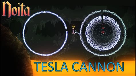 Noita Tesla Cannon Wand Build Noita Is Art Youtube