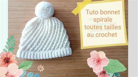 Tuto Bonnet Spirale Au Crochet Toutes Tailles Partie Manquante Des