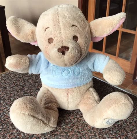 DISNEY STORE BABY Roo Pastel Stamped Plush Soft Toy Winnie The Pooh