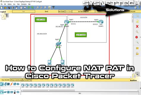 How To Configure PAT In Packet Tracer SYSNETTECH Solutions