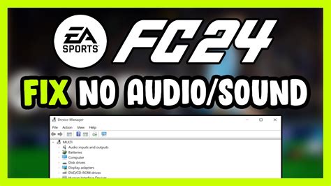 How To Fix Ea Fc No Audio Sound Not Working Youtube