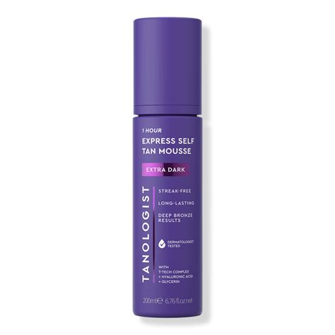 express tan  hour  tan extra dark mousse tanologist ulta beauty