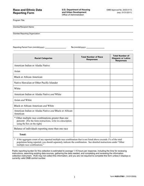 Form Hud 27061 ≡ Fill Out Printable Pdf Forms Online