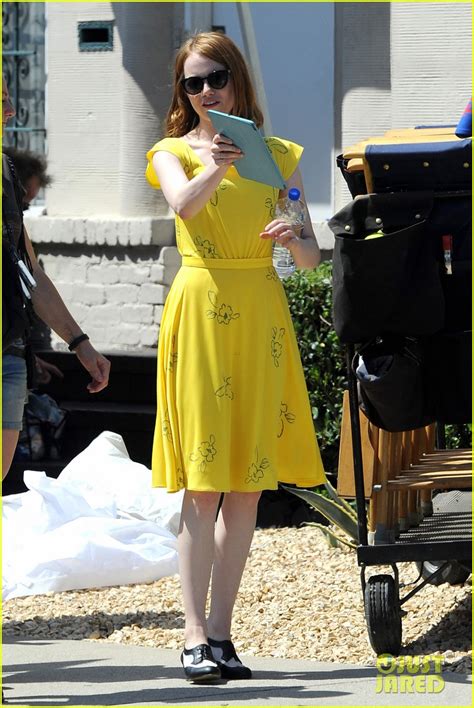 Full Sized Photo Of Emma Stone Vintage Dress La La Land 09 Emma Stone