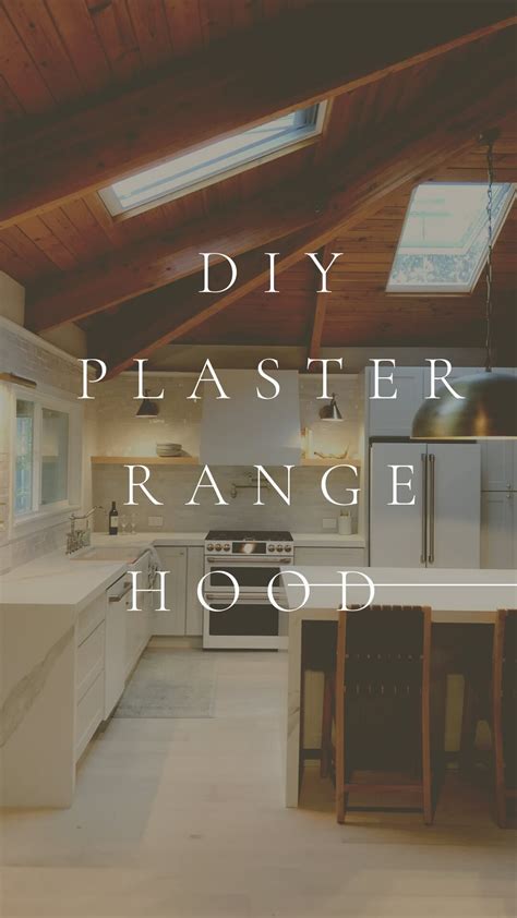 DIY How To Make A Plaster Range Hood Hawaii Interior Designer