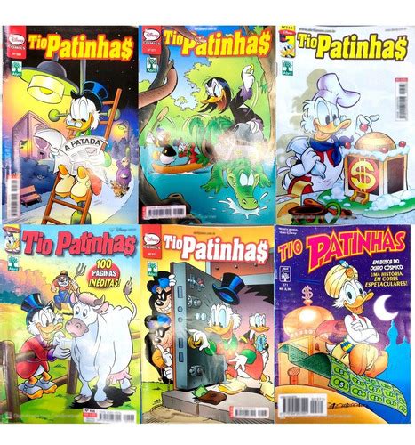 Kit 6 Revistinhas Gibis Quadrinhos Tio Patinhas Disney 01 MercadoLivre