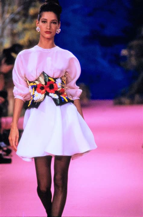 Christian Lacroix Spring 1988 Couture Fashion Show Vogue Fashion Show