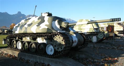 Nahkampfkanone 2 Experimental Swiss Tank Destroyer Panzermuseum Thun