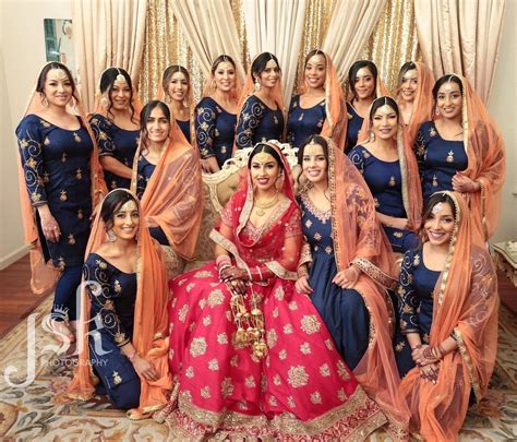 How To Ace The Art Of Styling Indian Bridesmaid Dresses As A Team Let