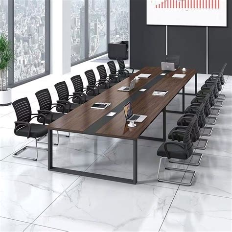 Particle Board Rectangular KLS-1256 Office Conference Table, Without Storage at ₹ 26500 in New Delhi