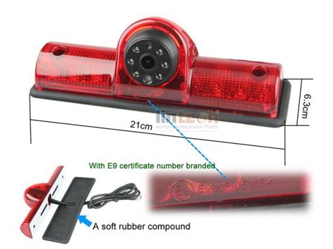 Universal Cargo Van Third Brake Light Backup Camera LC 009C5 1 LintechCo