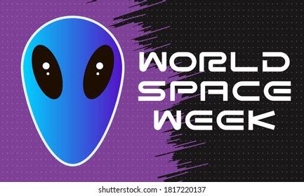 World Space Week Largest Space Event Stock Vector (Royalty Free) 1817220137 | Shutterstock