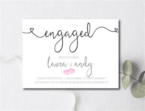 Engagement Party Invitations - Weddbook