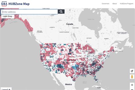 SBA HUBZone Map - Location Lookup | What is a HUBZone