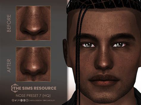 The Sims Resource Nose Preset 7 Hq