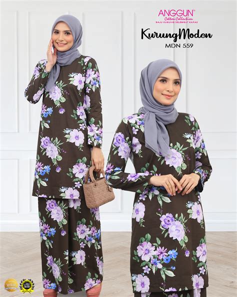 Fesyen Baju Kurung Kain Cotton Terkini 35 Trend Terbaru Fesyen Baju