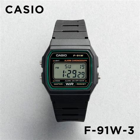 並行輸入品 10年保証 日本未発売 Casio Standard カシオ スタンダード F 91w 3 腕時計 時計 ブランド メンズ