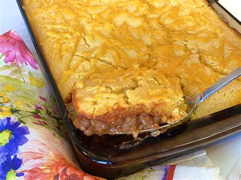 Baked Bean Cornbread Casserole Gluten Free Option Recipe Audrey Dunham