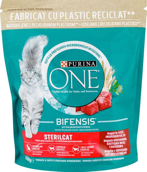 PURINA ONE STERILCAT kompletna hrana za mačke sa govedinom 450 g dm rs