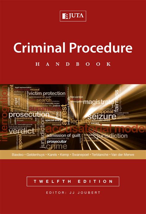 Criminal Procedure Handbook 2017 12th Edition Elex Academic Bookstore