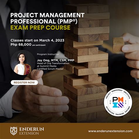 Project Management Professional (PMP®) Exam Prep Course - Enderun Extension