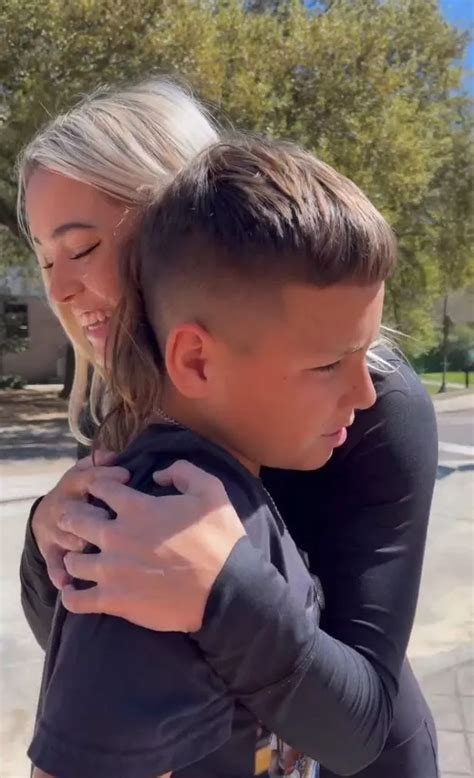 Livvy Dunne Puts Charm Offensive On Viral Nfl Prodigy Baby Gronk With