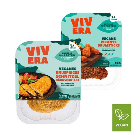 Vivera Veganes Knuspriges Schnitzel H Hnchen Art Je G Pckg Oder