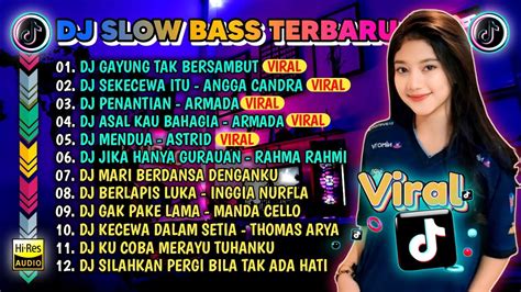 DJ SLOW FULL BASS TERBARU 2024DJ KU SUDAH MENCOBA TUK BERIKAN BUNGA X