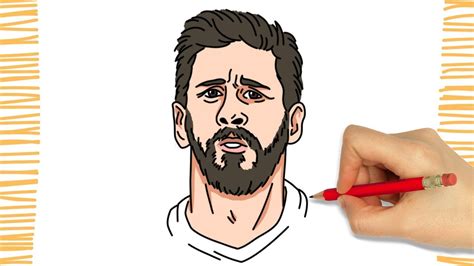 Como Desenhar o LIONEL MESSI I Fácil YouTube