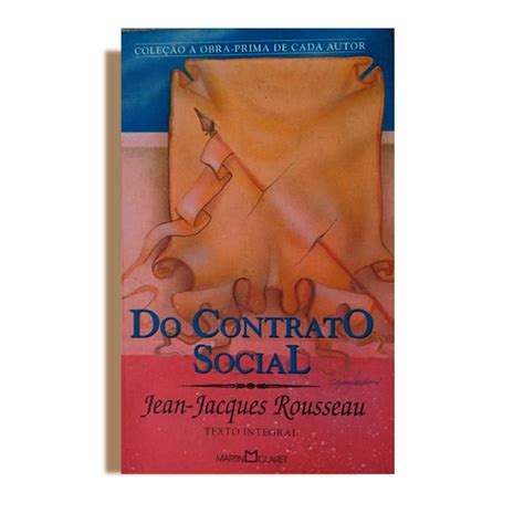 Livro O Contrato Social Jean Jacques Rousseau Shopee Brasil