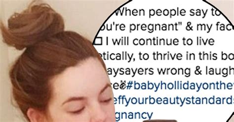 Tess Holliday Slams Bodyshamers By Sharing Naked Selfie Weeks Before Due Date OK Magazine