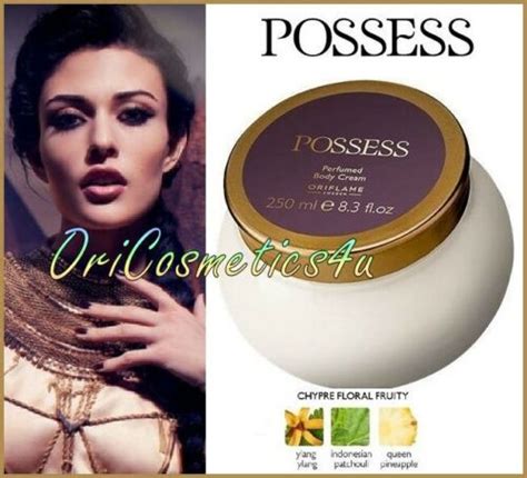 Oriflame Possess Perfumed Body Cream Chypre Floral Fruity Scent