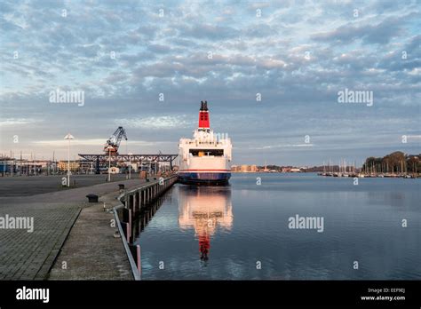 Port in Rostock (Germany Stock Photo - Alamy