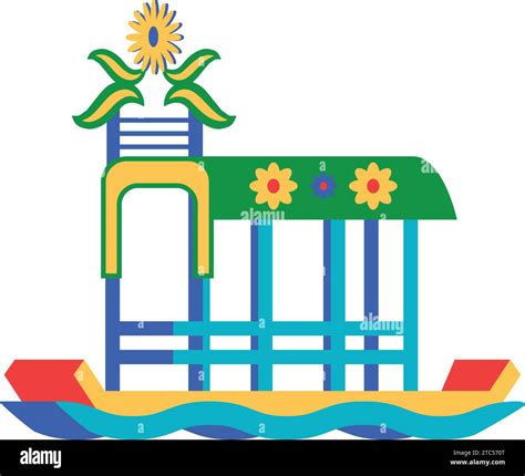 Lake Xochimilco Mexico Im Genes Vectoriales De Stock Alamy