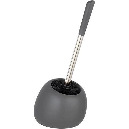 Wenko Polaris Pastel Grey Toilet Brush Holder Ceramic X X