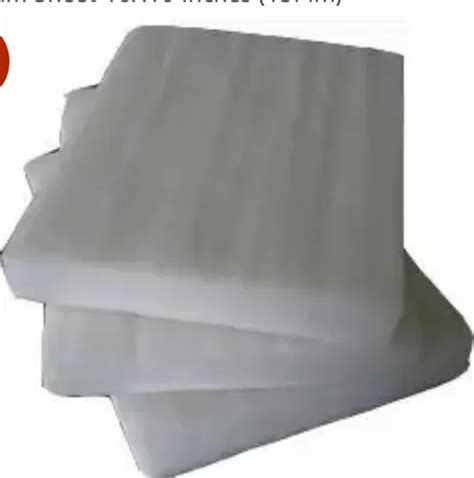 White EPE Foam Sheet Thickness 15 Mm Size 24 X 11 Inch Rs 210