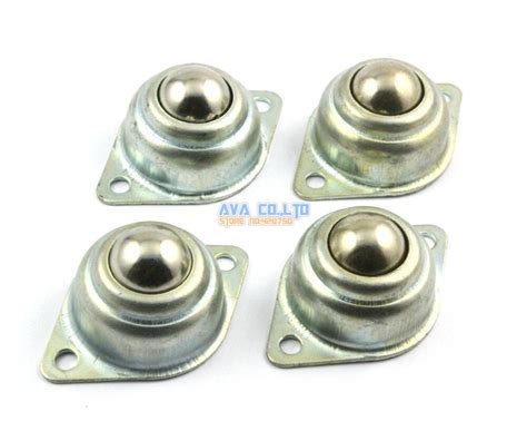 Pieces Flange Mount Ball Transfer Bearing Unit Conveyor Roller